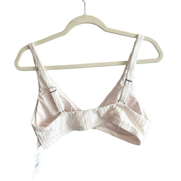 NWT Andie Swim The Belmar Top In Coconut Size L Cream - Picture 5 of 7